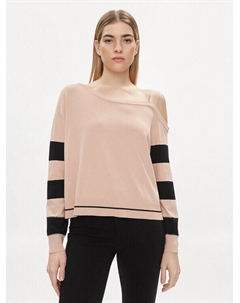 Свитер обычного кроя, розовый Liu jo