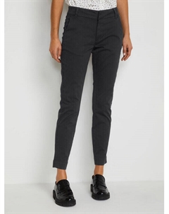 Тканевые брюки стандартного кроя, черный Kaffe