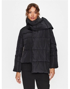 Пуховик стандартного кроя, черный Liu jo