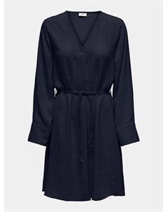 Платье на каждый день, стандартного кроя, синий Jdy