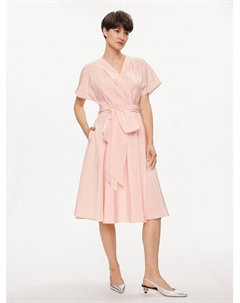 Платье-рубашка а-силуэта Weekend Max Mara, розовый Weekend max mara