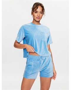 Пижамная футболка удобного кроя Hunkemöller, синий Hunkemoller