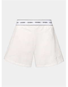 Пижамные шорты свободного кроя, белый Guess
