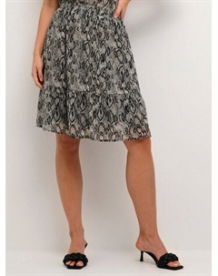 Трапециевидная юбка стандартного кроя, серый Kaffe