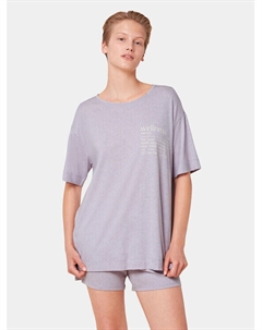 Пижама оверсайз, фиолетовый Triumph