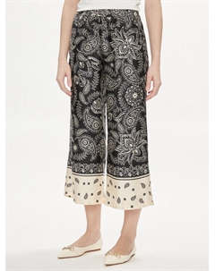 Тканевые брюки свободного кроя, черный Liu jo