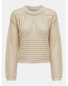 Свитер обычного кроя, бежевый Jdy