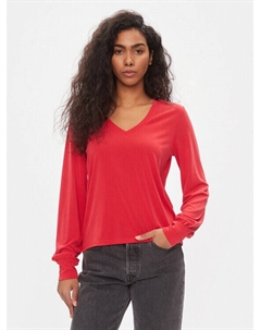 Блуза стандартного кроя, красный Only