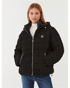 Пуховик стандартного кроя, черный Liu jo