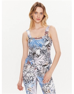 Топ приталенного кроя, мультиколор Guess