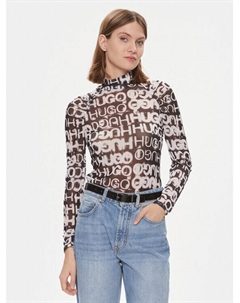 Узкая блузка, мультиколор Hugo