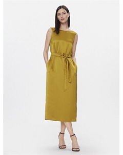 Платье на каждый день, стандартного кроя Weekend Max Mara, желтый Weekend max mara