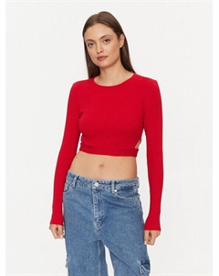 Узкая блузка, красный Only