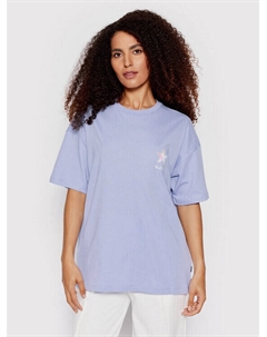 Футболка свободного кроя, фиолетовый Converse