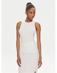 Топ приталенного кроя, экрю Hugo