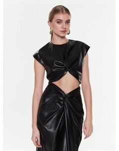 Блуза стандартного кроя, черный Msgm