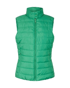 Жилет стандартного кроя, зеленый Tom tailor