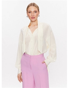 Блуза свободного кроя, бежевый Boss