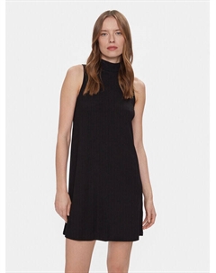 Платье на каждый день трапециевидного кроя, черный Edited