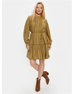 Платье на каждый день, стандартного кроя, зеленый Bruuns bazaar