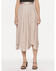 Плиссированная юбка стандартного кроя, бежевый Boss