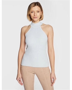 Облегающий свитер, синий Guess