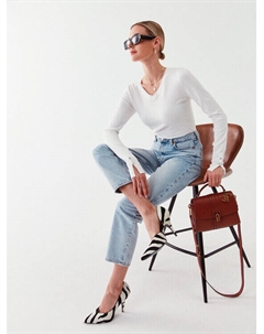 Свитер обычного кроя, белый Guess