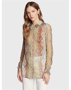 Рубашка стандартного кроя, зеленый Guess