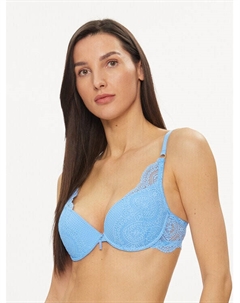 Бюстгальтер с эффектом "пуш-ап, синий Selmark