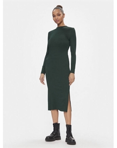 Платье на каждый день приталенного кроя, зеленый Jdy