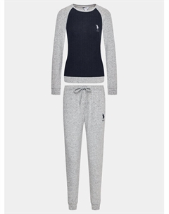 Пижамы стандартного кроя, серый U.s. polo assn.