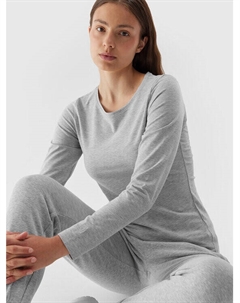 Узкая блузка, серый 4f