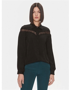 Рубашка свободного кроя, черный Liu jo