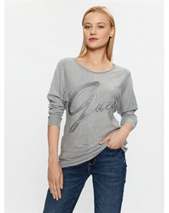 Свитер обычного кроя, серый Guess