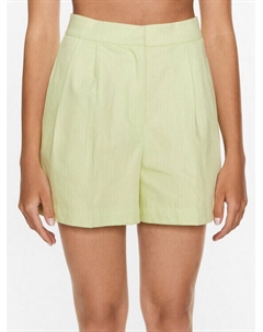 Тканевые шорты повседневного кроя, зеленый Edited