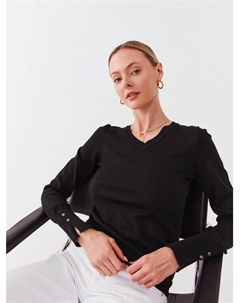 Свитер обычного кроя, черный Guess