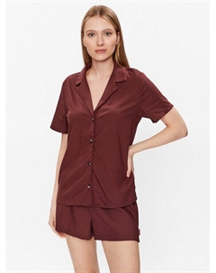 Пижамы стандартного кроя, коричневый Calvin klein