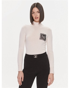 Свитер обычного кроя, розовый Liu jo