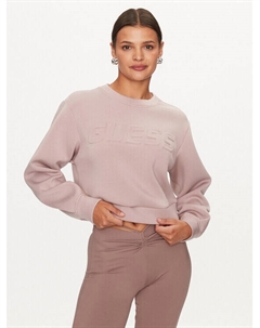 Толстовка обычного кроя, розовый Guess