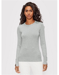 Свитер обычного кроя, серый Guess