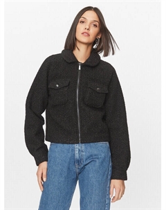 Переходная куртка стандартного кроя, черный Jdy