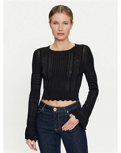 Свитер обычного кроя, черный Guess