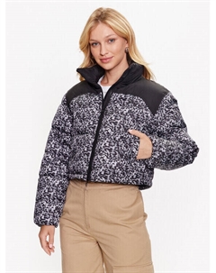 Пуховик стандартного кроя, черный Calvin klein