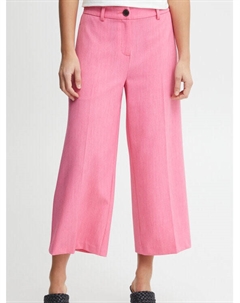 Тканевые брюки стандартного кроя, розовый Fransa