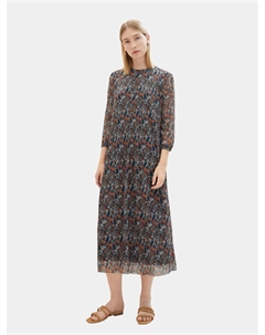 Платье на каждый день, стандартного кроя, мультиколор Tom tailor
