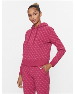 Толстовка обычного кроя, розовый Guess