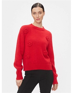 Свитер обычного кроя, красный Kontatto