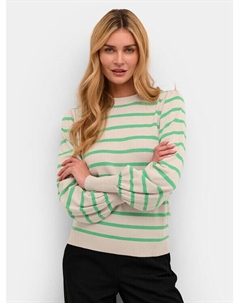 Свитер обычного кроя, зеленый Kaffe