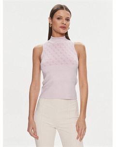 Облегающий свитер, розовый Guess