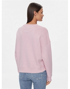 Толстовка обычного кроя, розовый Guess